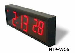 PoE Digital Wall Clock